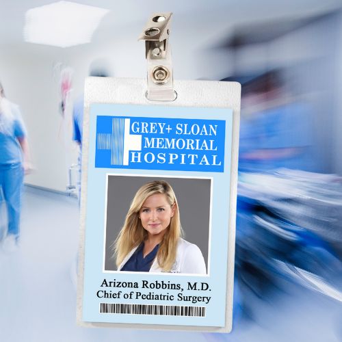 Grey's Anatomy ID Badges (37 Characters)