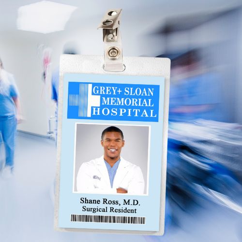 Grey's Anatomy ID Badges (37 Characters)