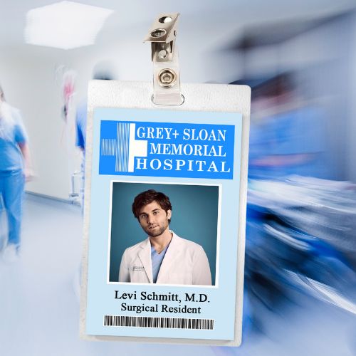 Grey's Anatomy ID Badges (37 Characters)