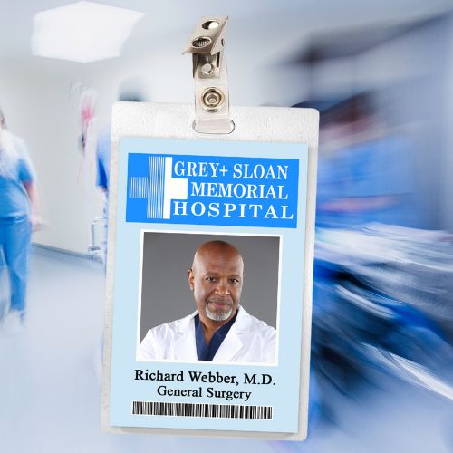 Grey's Anatomy ID Badges (37 Characters)