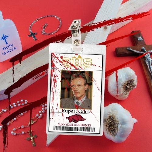 Buffy the Vampire Slayer ID Badges (8 Characters - Regular & Bloody Versions)
