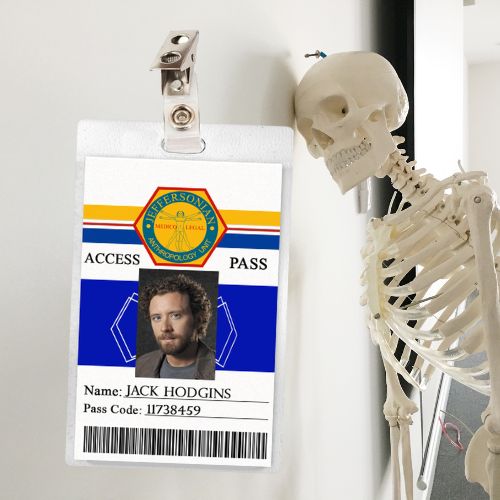 Bones ID Badges (8 Characters)