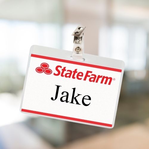 Insurance Jake from State Farm ID Badge