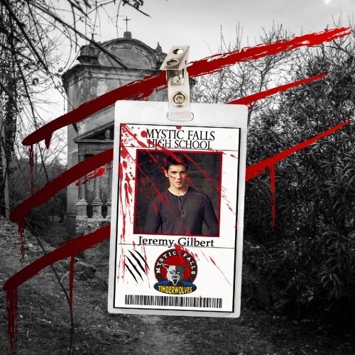 The Vampire Diaries ID Badges (8 Characters - Regular & Bloody Versions)