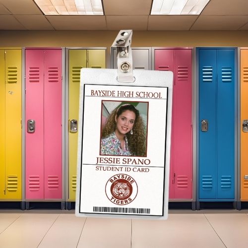 Saved By The Bell ID Badges (9 Characters)