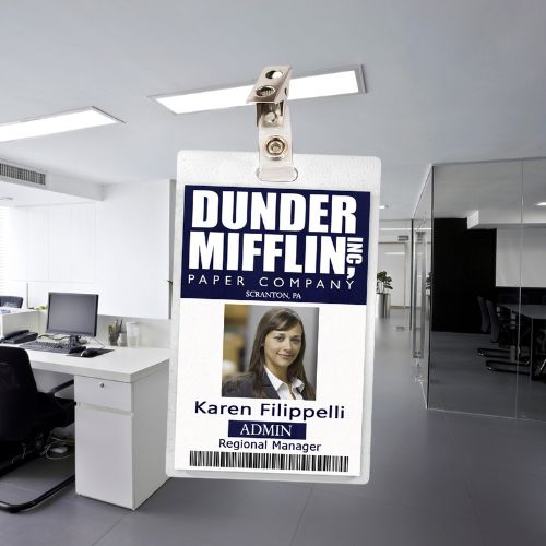 The Office ID Badges (23 Characters)