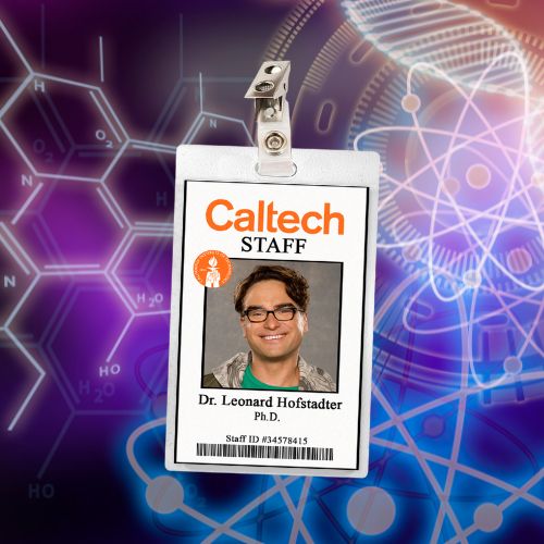 The Big Bang Theory ID Badges (7 Characters)