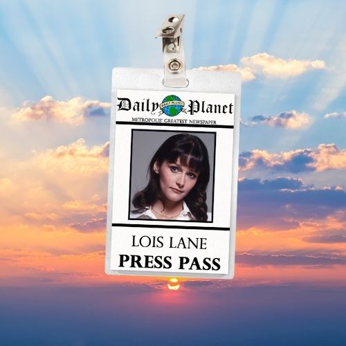 Lois & Clark (Reeve & Kidder) Superman ID Badges