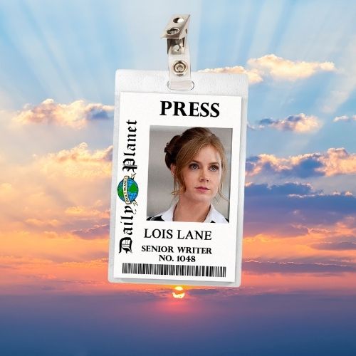 Lois & Clark (Adams & Cavill) Man of Steel ID Badges