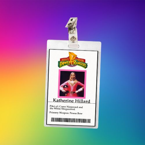 Mighty Morphin Power Rangers ID Badges (11 Characters)