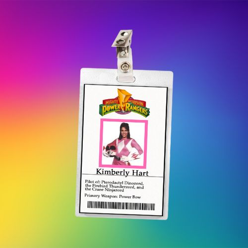 Mighty Morphin Power Rangers ID Badges (11 Characters)