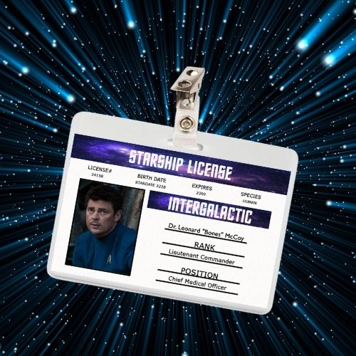 Star Trek Movie ID Badges (7 Characters)