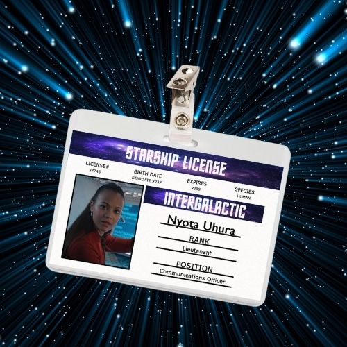 Star Trek Movie ID Badges (7 Characters)