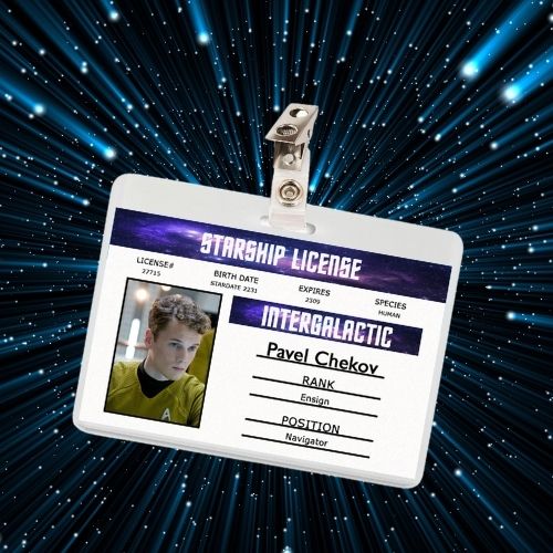 Star Trek Movie ID Badges (7 Characters)