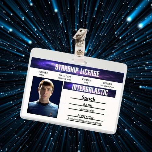 Star Trek Movie ID Badges (7 Characters)