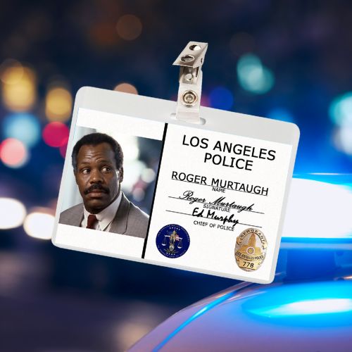 Lethal Weapon Riggs & Murtaugh ID Badges (2 Characters)