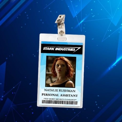 Stark Industries ID Badges (6 Characters)