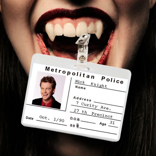 Forever Knight ID Badges (3 Characters)