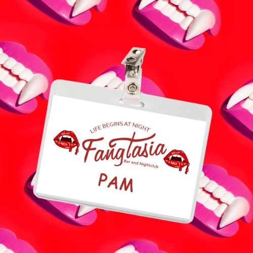 True Blood Pam ID Badge