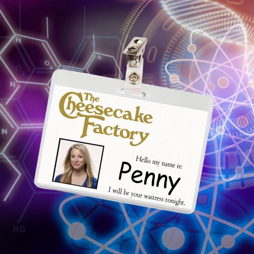 The Big Bang Theory ID Badges (7 Characters)