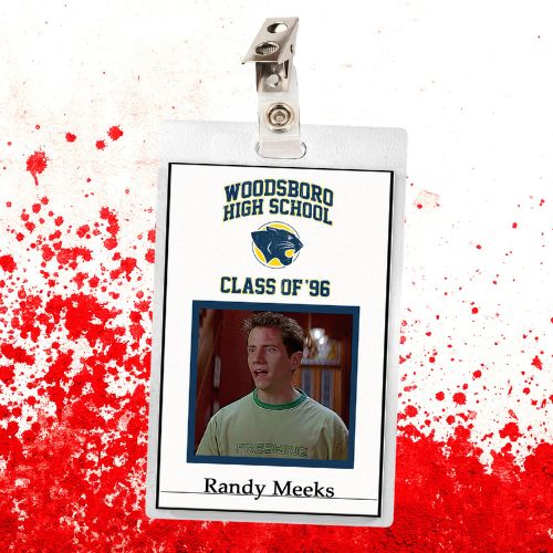 Scream Student Woodsboro ID Badges (6 Characters)