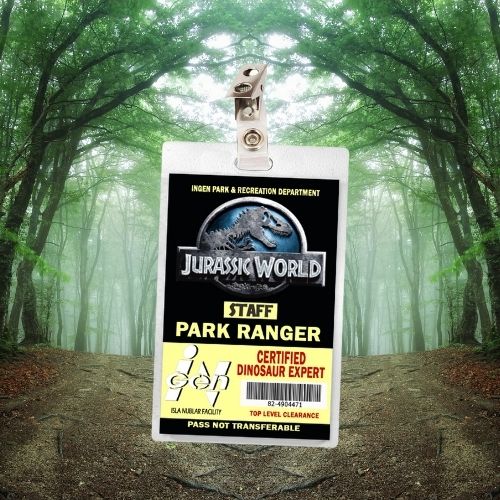 Jurassic World Ranger ID Badge