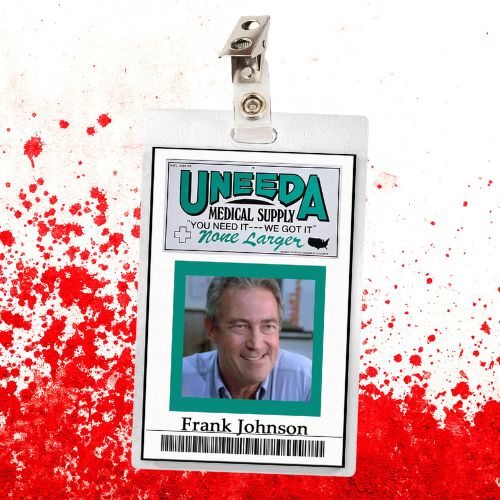 The Return of the Living Dead Frank & Freddy ID Badges