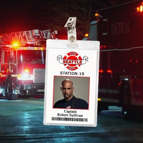 Station 19 ID Badges (9 Characters)