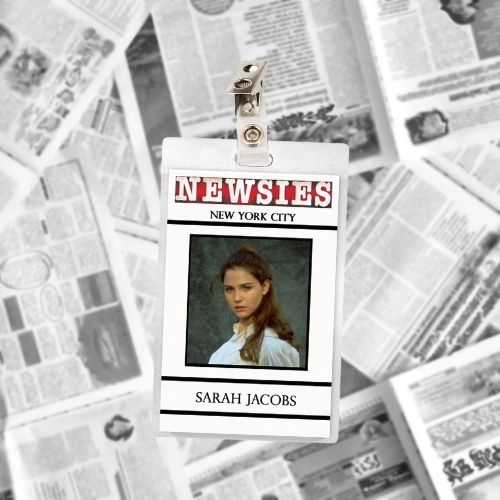 Newsies ID Badges (8 Characters)