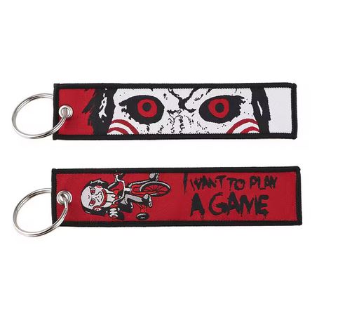 Jigsaw I Want to Play A Game Keychain