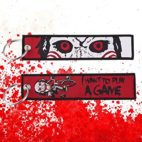 Jigsaw I Want to Play A Game Keychain