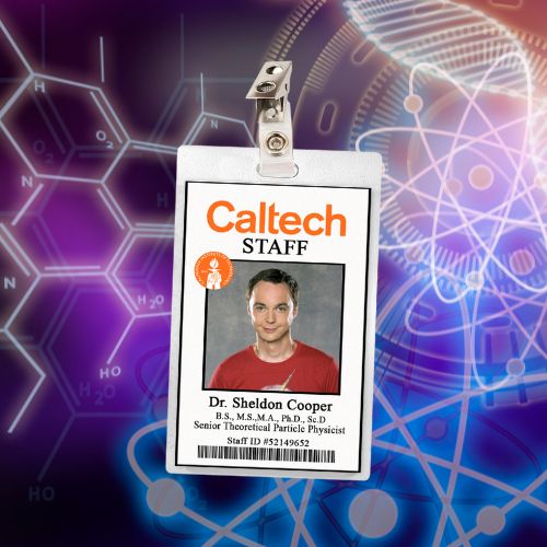 The Big Bang Theory ID Badges (7 Characters)