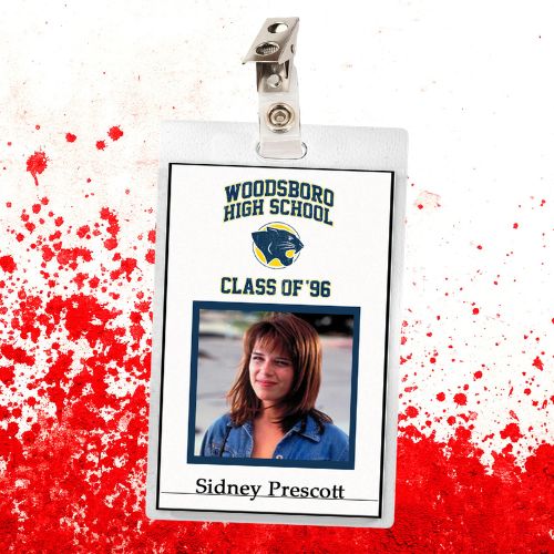 Scream Student Woodsboro ID Badges (6 Characters)