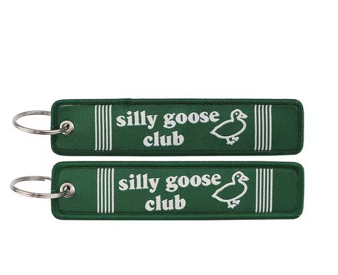 Silly Goose Club Keychain