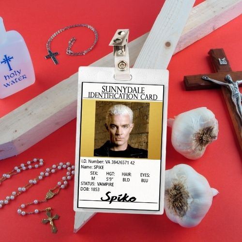 Buffy the Vampire Slayer ID Badges (8 Characters - Regular & Bloody Versions)