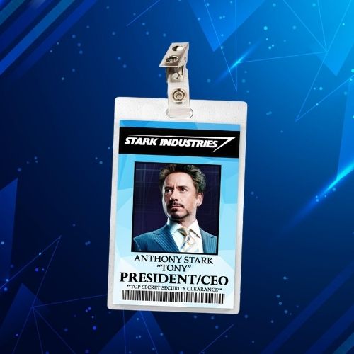Stark Industries ID Badges (6 Characters)