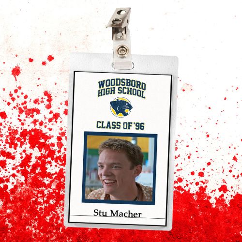 Scream Student Woodsboro ID Badges (6 Characters)