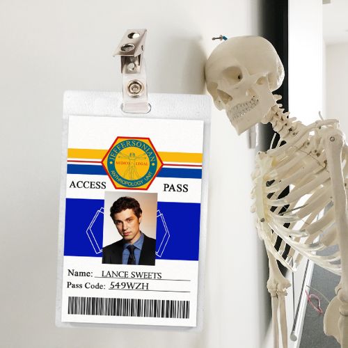 Bones ID Badges (8 Characters)
