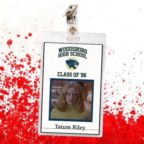 Scream Student Woodsboro ID Badges (6 Characters)