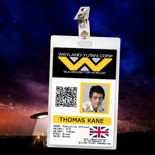 Alien Thomas Kane ID Badge