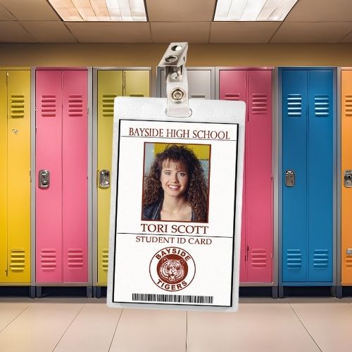 Saved By The Bell ID Badges (9 Characters)