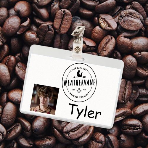 Wednesday ID Badges (12 Characters)