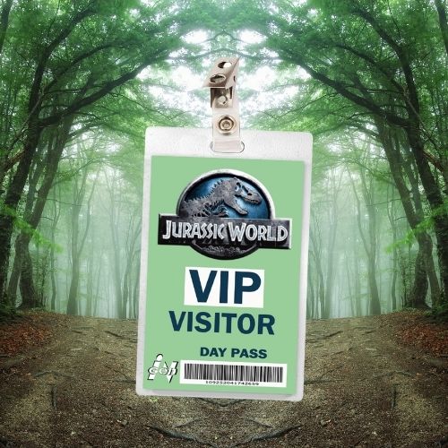 Jurassic World VIP ID Badge (Regular & Bloody Version)