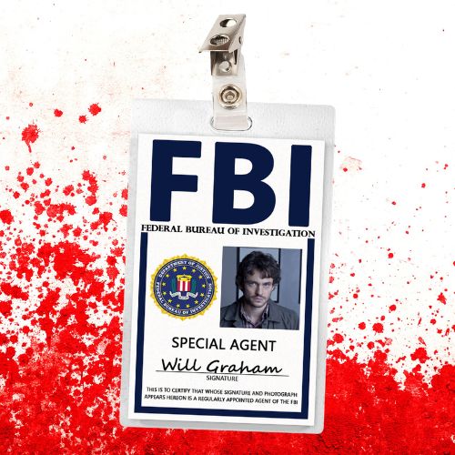 Hannibal & Will Graham ID Badges