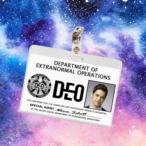 Supergirl ID Badges (11 Characters)