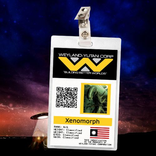 Alien Xenomorph ID Badge