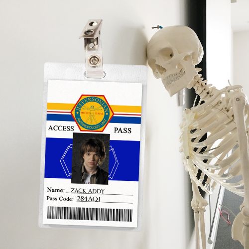 Bones ID Badges (8 Characters)